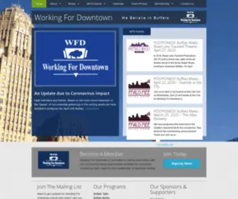 Workingfordowntown.org(Working For Downtown) Screenshot
