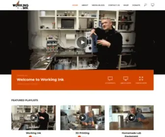 Workingink.co.uk(Working Ink) Screenshot