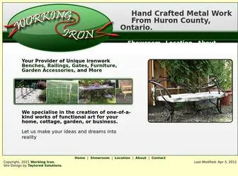 Workingiron.ca(Working Iron) Screenshot