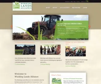 Workinglandsalliance.org(A Project of American Farmland Trust) Screenshot