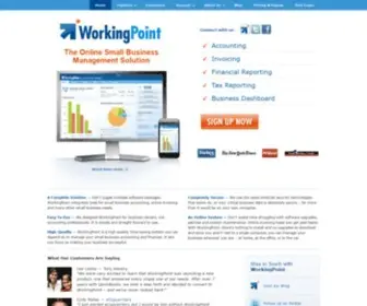 Workingpoint.com(Small Business Accounting Software) Screenshot