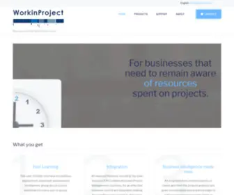 Workinproject.net(Software para Gestão de Projectos) Screenshot