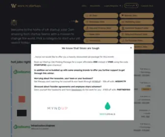 Workinstartups.com(Startup Jobs) Screenshot