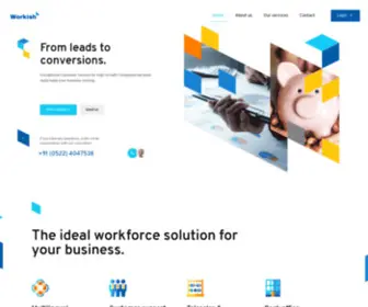 Workishsolutions.com(Workish Solutions) Screenshot