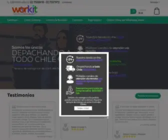 Workit.cl(Tienda) Screenshot