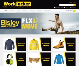 Worklocker.com.au(Worklocker) Screenshot