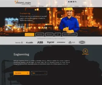 Worklogixme.com(IT Solutions Company) Screenshot