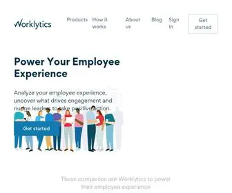 Worklytics.co(Level Up Your Employee Experience) Screenshot