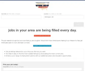 Worknowamerica.com(Worknowamerica) Screenshot