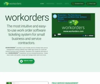 Workorders.com(Work Order Software) Screenshot