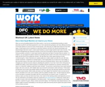 Workout-UK.co.uk(Work Out Magazine) Screenshot