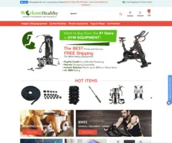 Workouthealthy.com(Gym Equipment) Screenshot