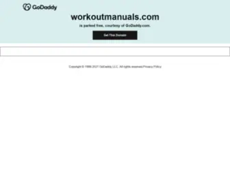 Workoutmanuals.com(Workout Manuals Workout Manuals) Screenshot