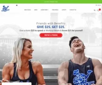 Workoutmeals.com.au(Whether your goal) Screenshot