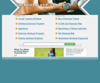 Workoutmuse.com(workoutmuse) Screenshot