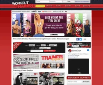 Workouttrainer.com(Workout Trainer) Screenshot