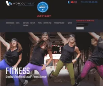 Workoutwest.com(Greeley's Top Rated Local Gym) Screenshot