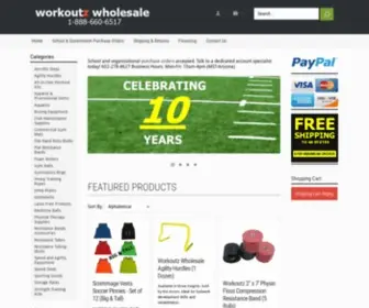 Workoutzwholesale.com(Workoutz Wholesale Resistance Bands) Screenshot