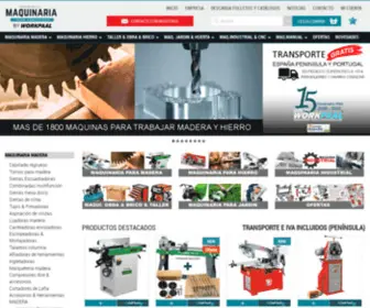 Workpaal.com(Máquinas para madera) Screenshot