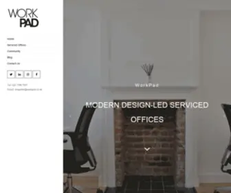Workpad.co.uk(Home) Screenshot