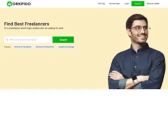 Workpido.com(Freelance services with confidence) Screenshot