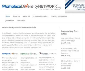 Workplacediversitynetwork.com(WorkPlace Diversity Network) Screenshot