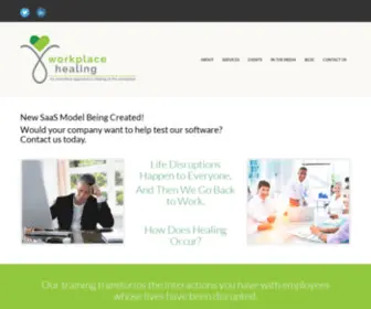 Workplacehealing.com(Workplace Healing) Screenshot