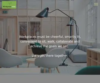 Workplaceindia.com(Enabling World Class Office Interiors) Screenshot