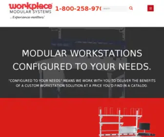 Workplacesystemsinc.com(Workplace manufactures workstations) Screenshot