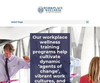 Workplacewellnesscoe.com(The Workplace Wellness Centre of Excellence) Screenshot