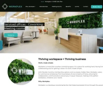 Workplex.com.au(Coworking and Virtual Offices in Melbourne) Screenshot