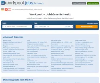 Workpool-Jobs.ch(Jobbörse Schweiz) Screenshot