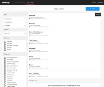 Workpop.com(Workpop's hiring software) Screenshot