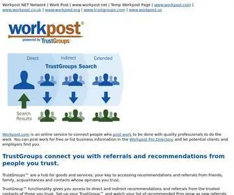 Workpost.net(Work Post Dot Net) Screenshot