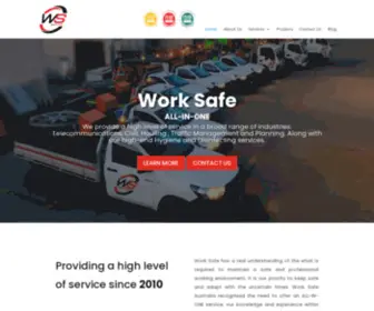 Worksafeau.com.au(We provide a high level of service in a broad range of industries) Screenshot