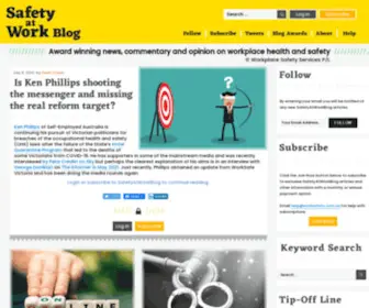 Worksafety.com.au(Award winning news) Screenshot