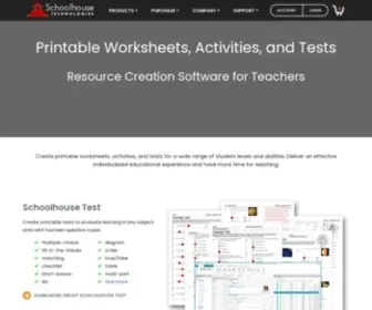 Worksheetfactory.com(Resource Creation Software) Screenshot