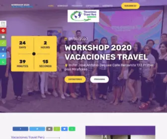 WorkshopVtperu.com(Workshop 2020 Vacaciones Travel Peru en Jos) Screenshot