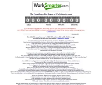 Worksmarter.com(Domain Names and More) Screenshot