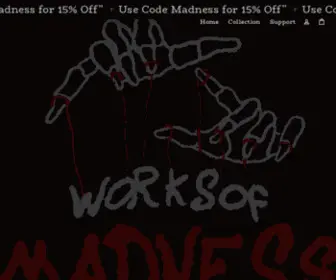 Worksofmadness.com(Works Of Madness) Screenshot