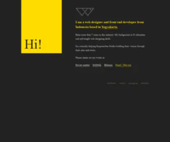 Worksofwisnu.com(Works of Wisnu) Screenshot