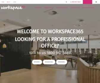 Workspace365.com.au(Workspaceflexible office space & coworking australia) Screenshot