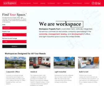 Workspaceproperty.com(Workspace Property Trust (WSPT)) Screenshot