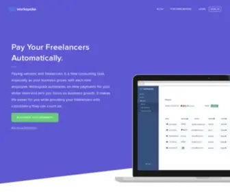 Workspoke.com(ACH payment) Screenshot
