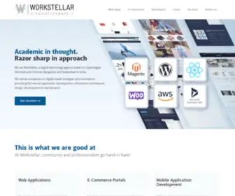 Workstellar.com(Academic in thought. Razor sharp in approach) Screenshot