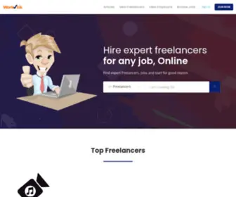 Worktik.com(Find freelancer and hire for job) Screenshot