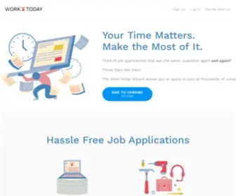 Worktoday.com(Work Today) Screenshot