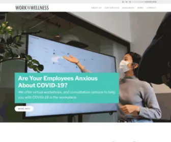Worktowellness.com(Work to Wellness) Screenshot
