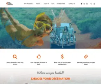 Worktravelcompany.com(Work and Travel Company) Screenshot