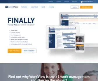 Workview.com(WorkView Home) Screenshot